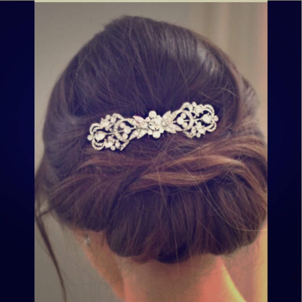 BHLDN crystal hair comb